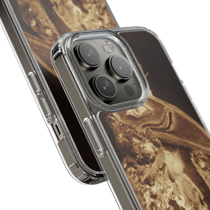 Yei Vintage Bird Design Clear Phone Case, Artistic Phone Accessories, Unique Gift for Nature Lovers, Eco-Friendly Tech Case, Stylish Protection