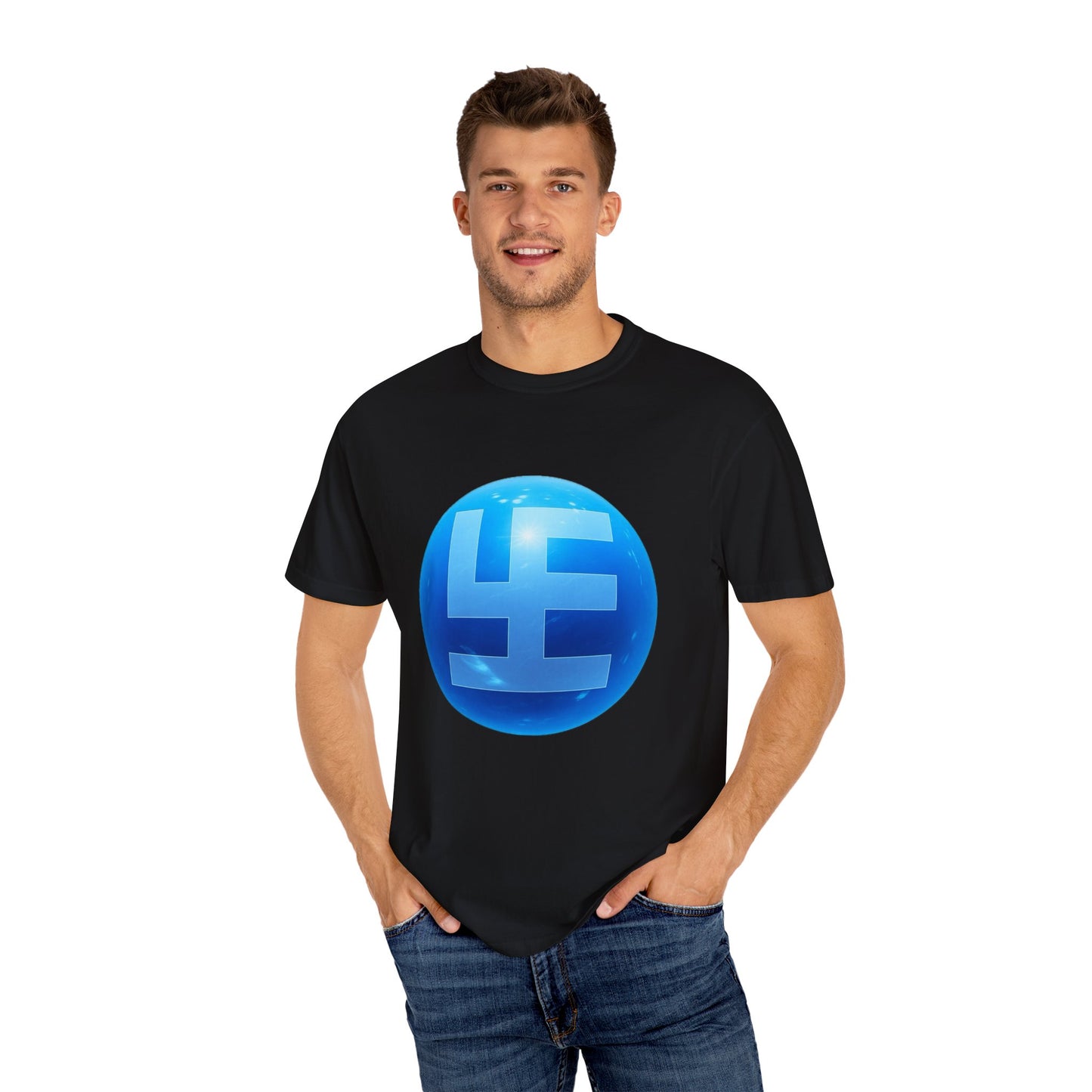 Swasticoin Unisex Garment-Dyed T-shirt: Trendy Casual Wear for Everyday Style, Gift for Friends, Unique Graphic Tee, Stylish Summer Apparel, [...]